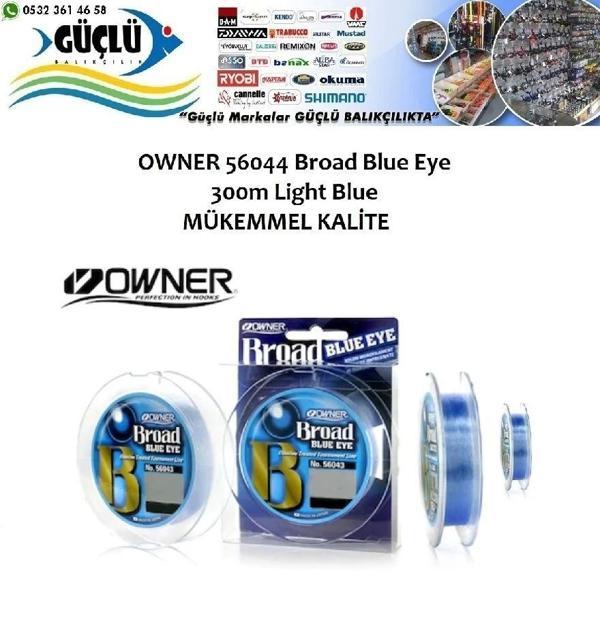 Owner Misina 56044 Broad Blue Eye 300Mt 0,24Mm - Image 1