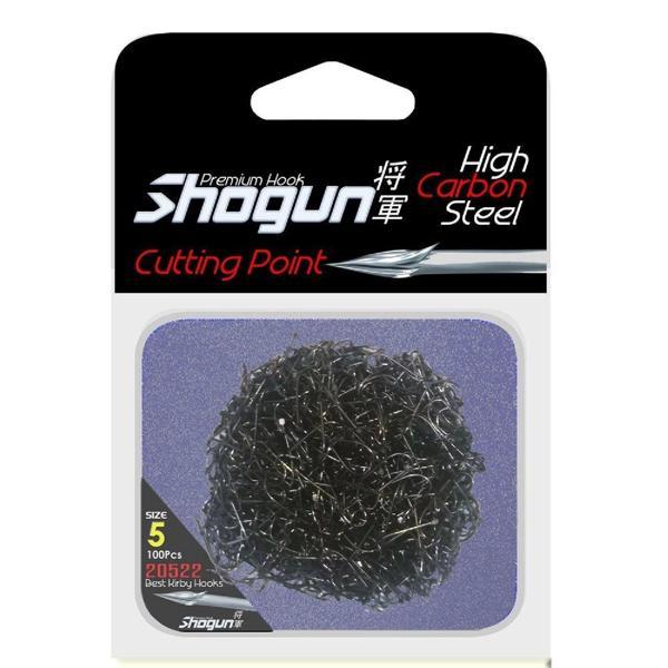 Shogun 1522 Best Kirby Siyah Çapraz 100 lü Olta İğnesi No:2 - Image 1