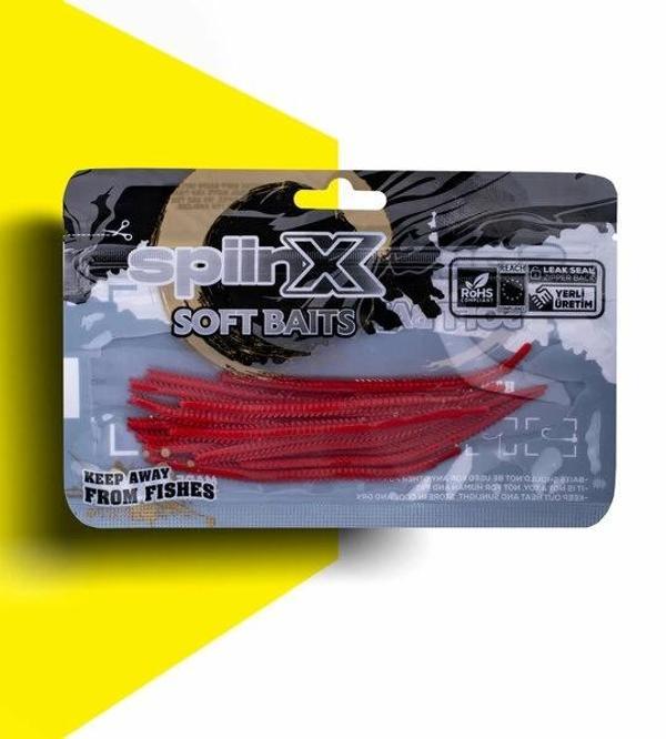 SPIINX ISOME SİLİKON 11CM 14P HOT RED - Image 1