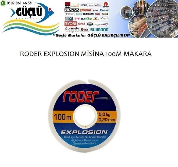Roder Explosıon Monoflament Misina 100Mt 0,20Mm - Image 1