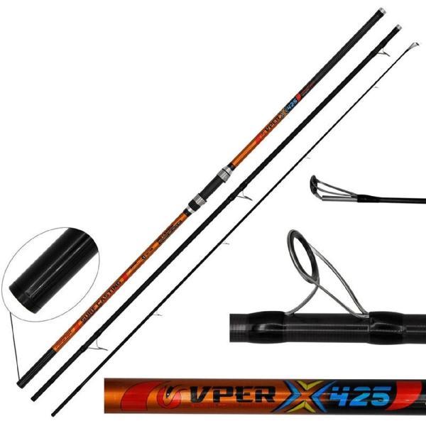 Portfish Vper 425cm 300gr 3Parça IM6 Karbon Surf Kamış - Image 1