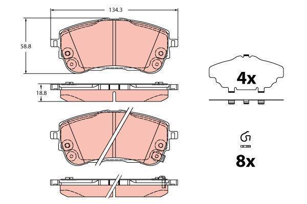 Ön Balata Corolla 2019- / Auris 2019- - Image 1