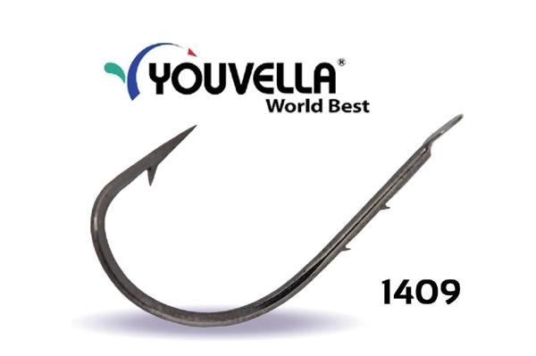 Youvella 1409 (505) Çift Tırnak Olta İğnesi No:1 - Image 1