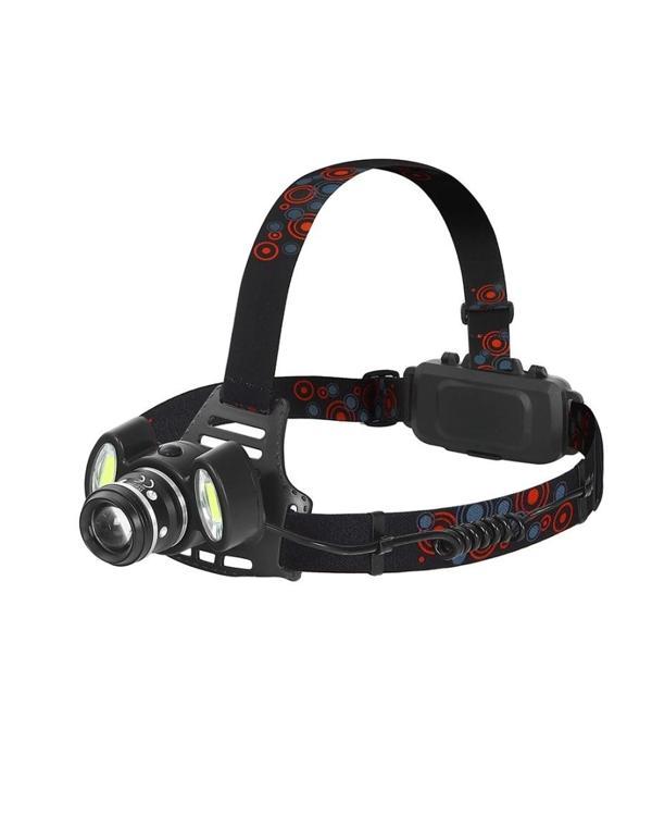 WATTON WT-630 6000 LÜMEN 3 BAŞLIK ŞARJLI KAFA LAMBASI - Image 1
