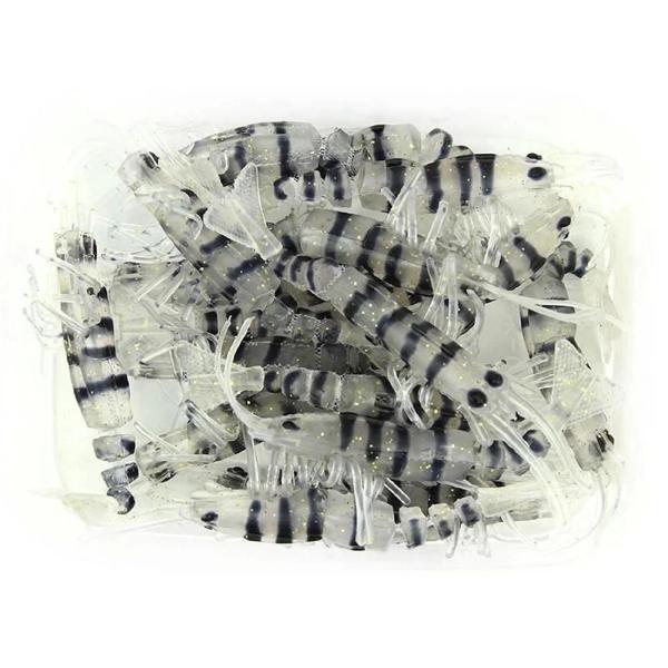 River Bezli Silikon Karides 7.5 Cm 5Li Paket Renk:07 - Image 1
