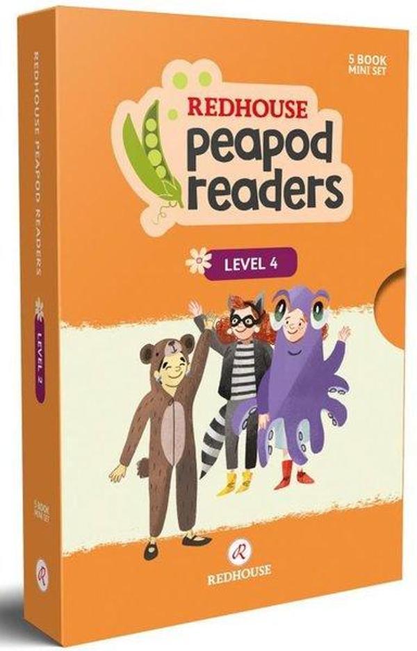 Redhouse Peapod Readers İngilizce Hikaye Seti 4 - Kutulu Başlangıç: Lower A1 - Redhouse Yayınları - Image 1