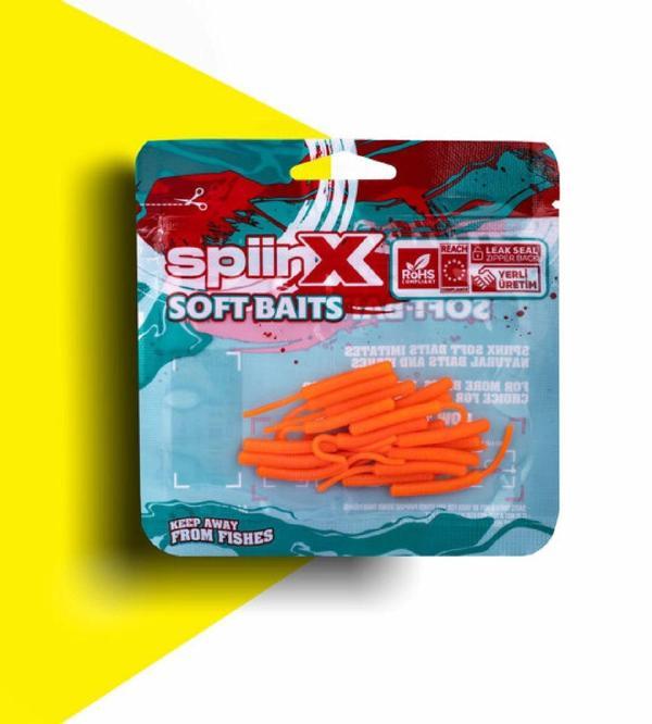 SPIINX BABY FISH SİLİKON 4.5CM 18P UV ORANGE - Image 1