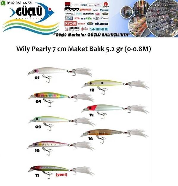 Maket Balık Wıly Pearl 7Cm 5,2 Gr Renk:16 - Image 1