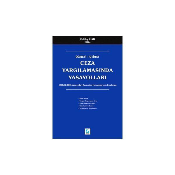 Ceza Yargılamasında Yasayolları Kubilay İnan 2006/10 - Seçkin Yayıncılık - Image 1