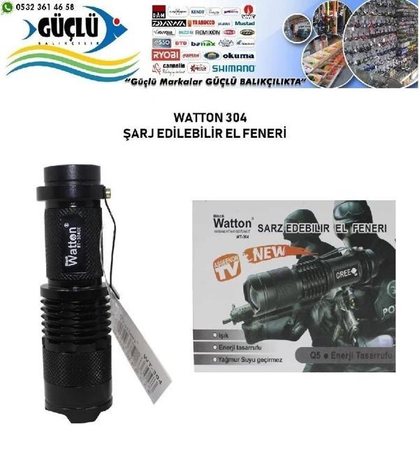 Mini Şarjlı El Feneri Watton Wt-304 - Image 1