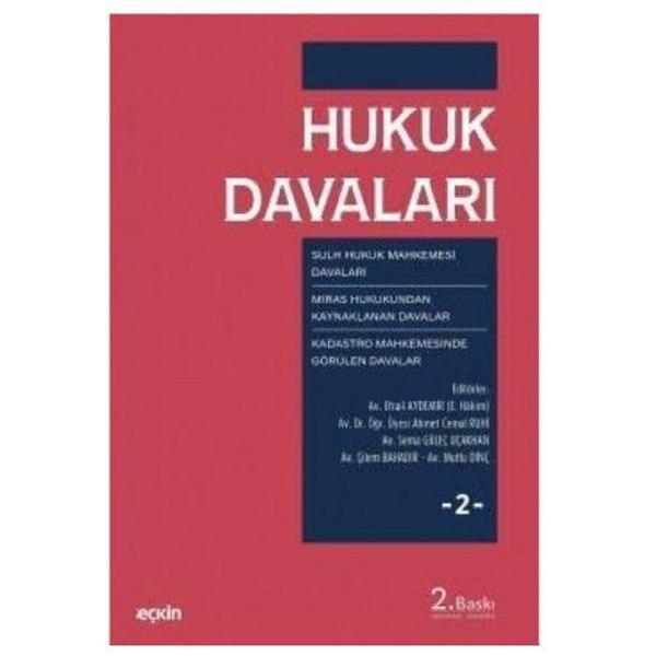 Hukuk Davaları (E.Aydemir) Cilt : 2 (2.Baskı) Efrail Aydemir 24 2019/01 - Seçkin Yayıncılık - Image 1