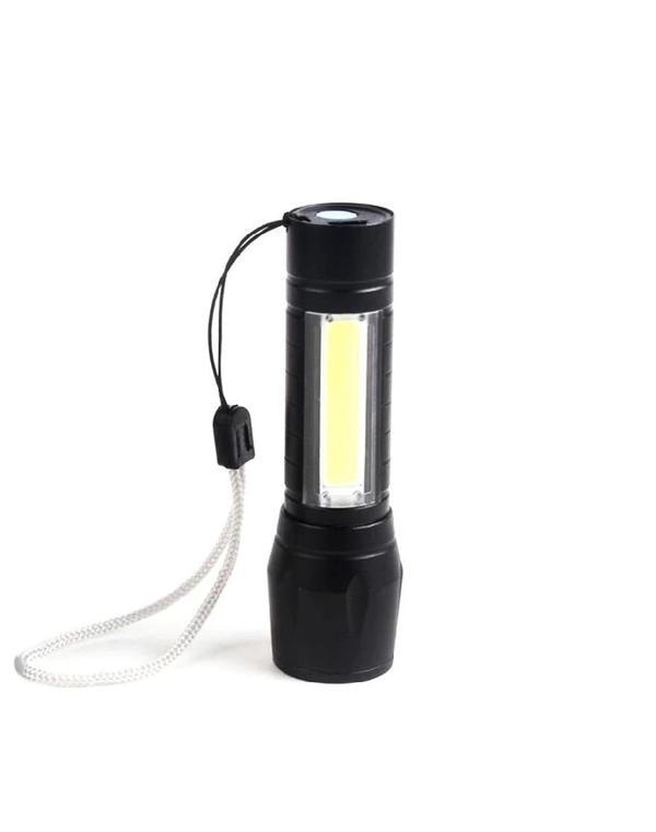 Watton Wt-030 Mini Çok Güçlü Şarjlı El Feneri ( Xpe+ Cob Led ) - Image 1