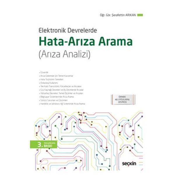 Elektronik Devrelerde Hata Arıza Arama (3.Baskı) Şerafettin Arıkan 9 2018/08 - Seçkin Yayıncılık - Image 1