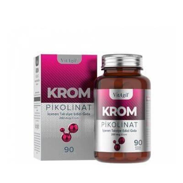 Allergo Vitagil Krom Pikolinat 90 Kapsül - Image 1