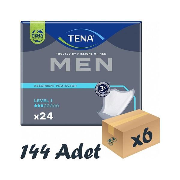 Tena Men Level 1 Erkek Mesane Pedi 24'li 6 paket / 144 adet - Image 1