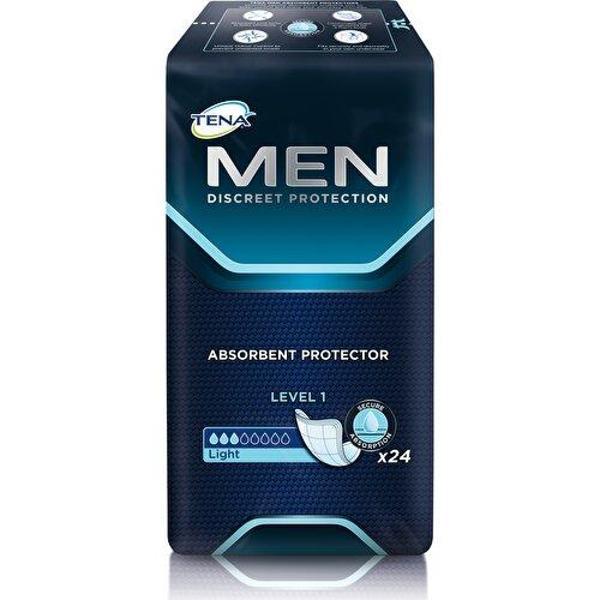 Tena Men Level 1 Erkek Mesane Pedi 24'li paket - Image 1