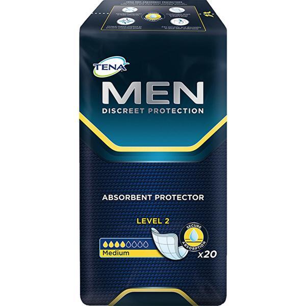 Tena Men Level 2 Erkek Mesane Pedi 20'li paket - Image 1