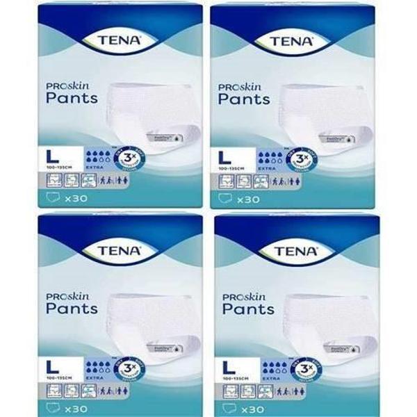 Tena Proskin Pants Ekstra 6 damla Emici Külot Büyük Boy Large 30'lu 4 paket / 120 adet - Image 1