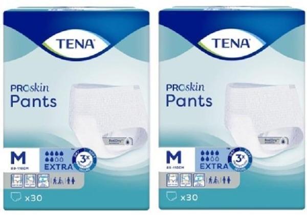 Tena Proskin Pants Ekstra 6 damla Emici Külot Orta Boy Medium 30'lu 2 paket / 60 adet - Image 1