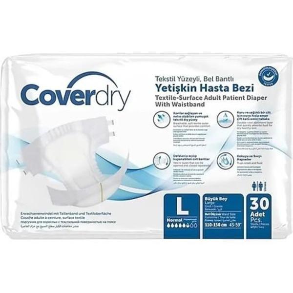 Coverdry Yetişkin Hasta Bezi Large 30'Lu - Image 1