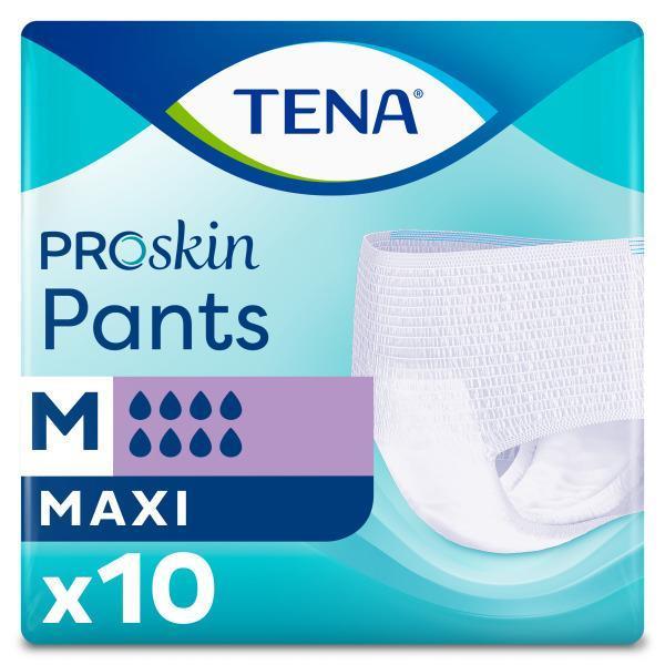 Tena Proskin Pants Maxi 8 damla Emici Külot Orta Boy Medium 10'lu paket - Image 1