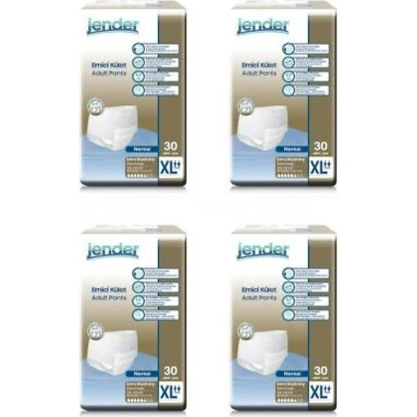 Emici Külot Xlarge 120 Adet 30'luk 4 Paket - Image 1