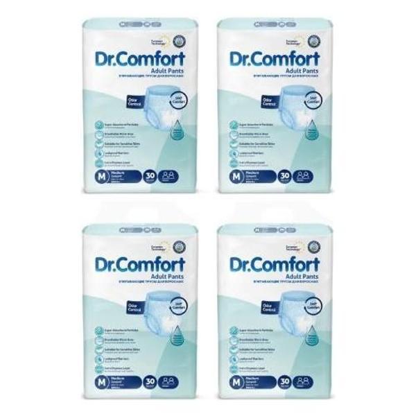 Dr. Comfort Dr.comfort Emici Külot Hasta Bezi Medium Beden - 4 Paket - (120 Adet) - Image 1