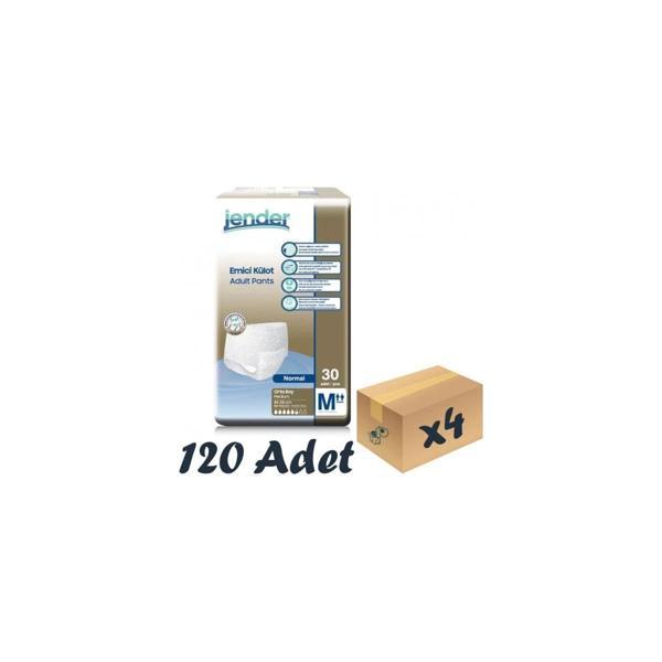 Jender Emici Külotlu Yetişkin Hasta Bezi Medium 120 Adet - Image 1