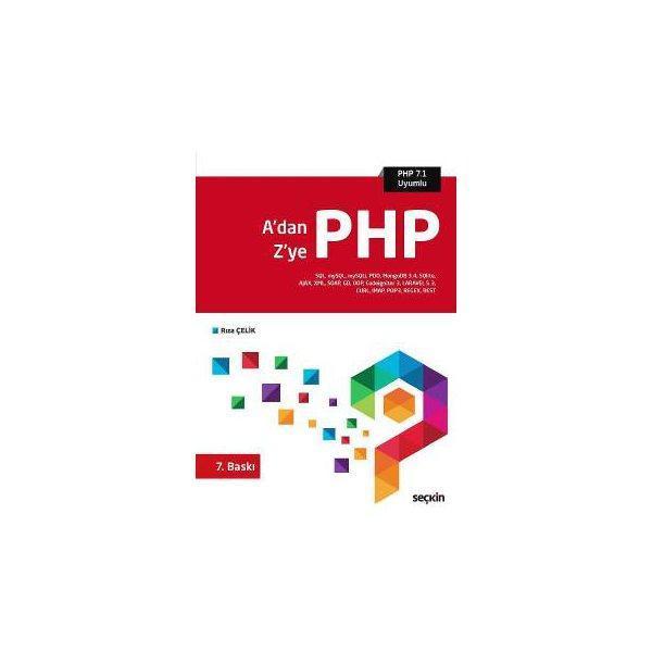 Php (A'Dan Z'Ye) (7.Baskı) Rıza Çelik 15 2017/02 - Seçkin Yayıncılık - Image 1