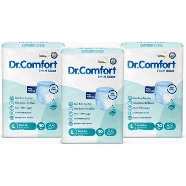 Dr. Comfort Yetişkin Emici Külot Large 30'lu 3 Paket 90 Adet - Image 1