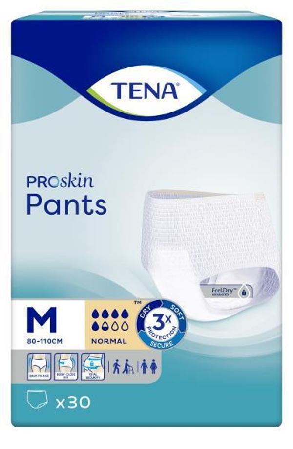 Tena Proskin Pants Normal 5,5 damla Emici Külot Orta Boy Medium 30'lu paket - Image 1