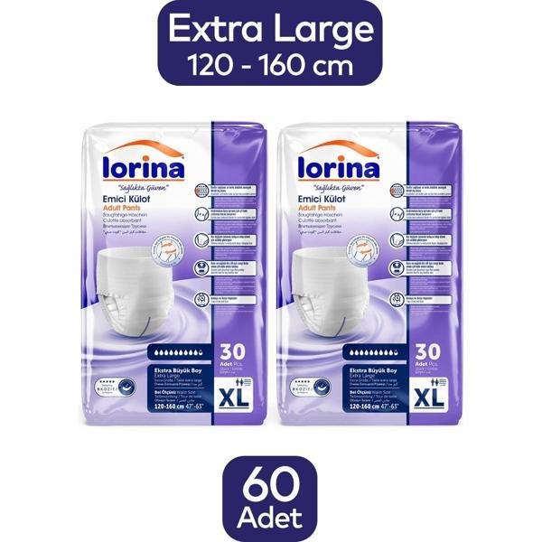 Lorina Plus Emici Külot Xlarge 60 Adet - Image 1