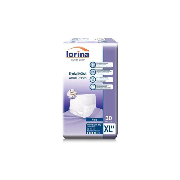 Lorina Yetişkin Emici Külot Xlarge 30'Lu 3 Paket 90 Adet - Image 1