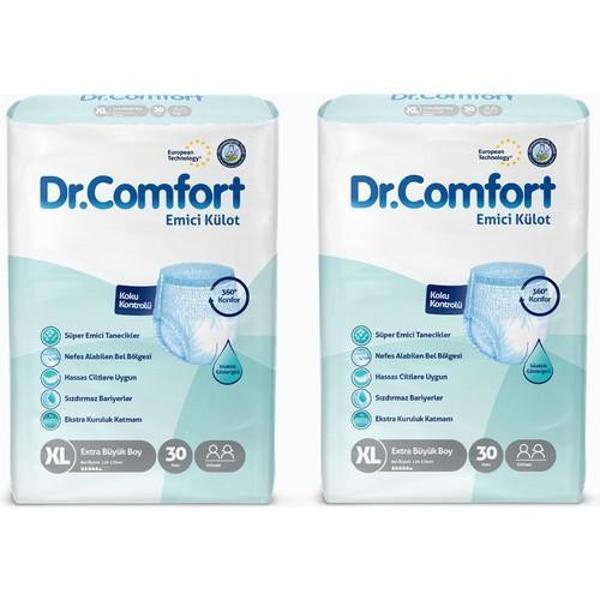 Dr.Comfort Yetişkin Emici Külot Ekstra Large 30'Lu 2 Paket 60 Adet - Image 1