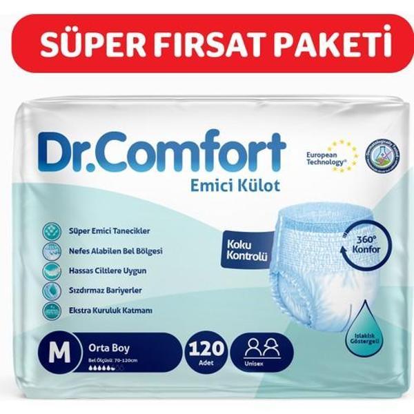 Dr.Comfort Yetişkin Emici Külot Medium 30'Lu 4 Paket 120 Adet - Image 1