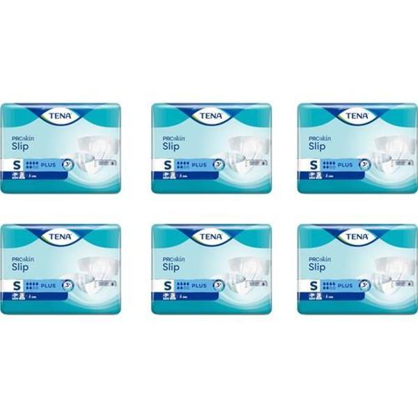 Tena Proskin Slip Plus 6 damla Küçük Boy Small Belbantlı Hasta Bezi 30'lu 6 paket / 180 adet - Image 1