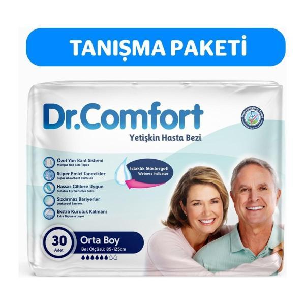 Yetişkin Bel Bantlı Hasta Bezi Medium 30 Adet - Image 1