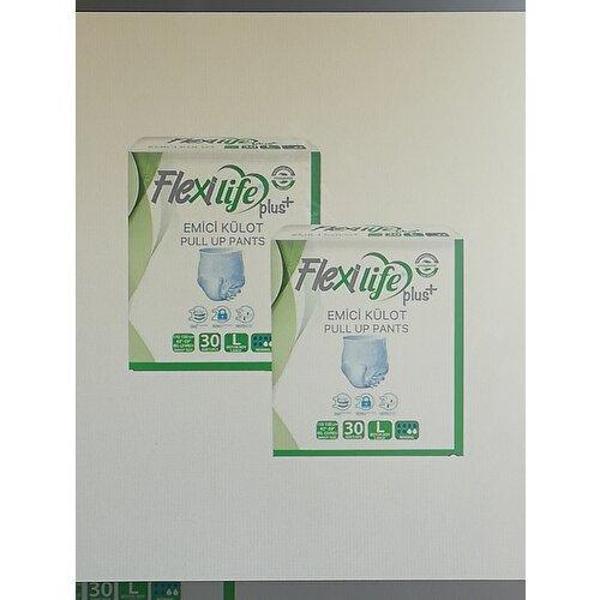 Flexilife Plus Emici Külot Büyük Boy Large 30'lu 2 paket / 60 adet - Image 1