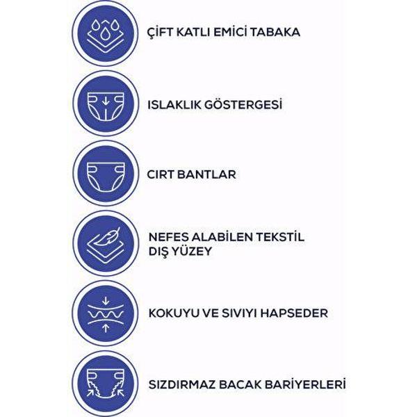 Moly Bel Bantlı Hasta Bezi Medium 30'lu - Image 1