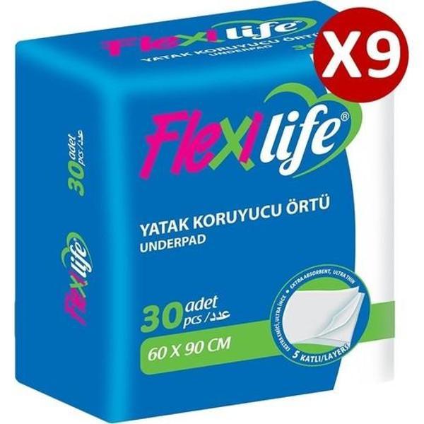 Flexilife Yatak Koruyucu Örtü 60x90 30'lu 9 paket / 270 adet - Image 1