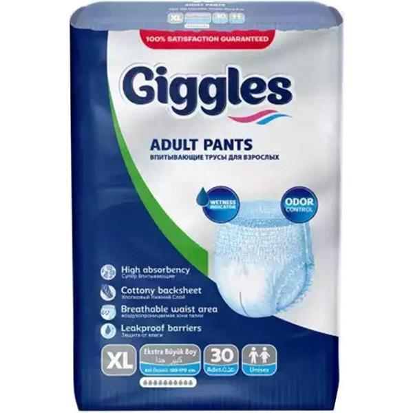 Giggles Külotlu Yetişkin Hasta Bezi Xlarge 30 Adet - Image 1