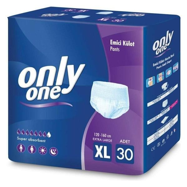 Only One Yetişkin Emici Külot Hasta Bezi Xlarge 30'Lu Büyük Boy Hasta Bezi Xl - Image 1