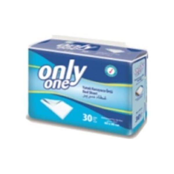 Onlyone Hasta Alt Bezi (Serme Yatak Koruyucu) 60X90CM 30'lu 3x3 90 Adet - Image 1