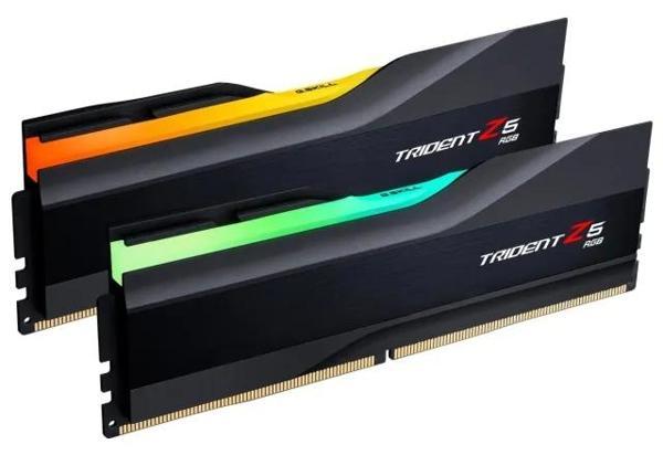 G.SKILL Trident Z5 RGB Serisi (Intel XMP 3.0) DDR5 RAM 32GB (2x16GB) 7200MT/s  Matte black - Image 1