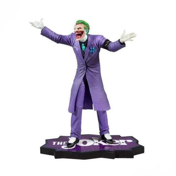 McFarlane DC Direct Joker Mor Reçine Heykeli Modern - Image 1