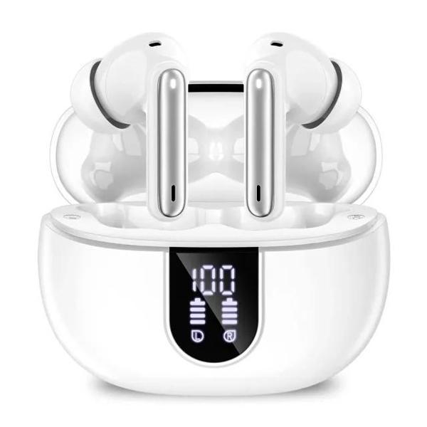 Wireless Earbuds Bluetooth 5.3 Kulaklık White - Image 1