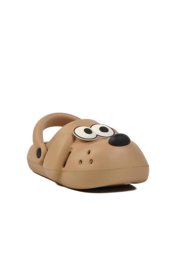 Bej Çocuk Sabo Unisex Terlik Doggy B - Image 1