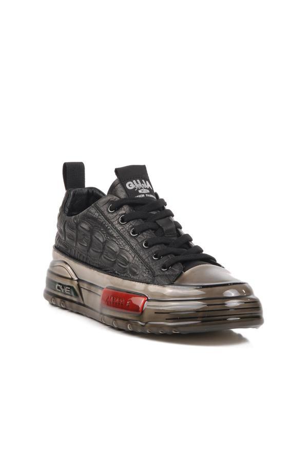 Guja 24K510-3 M Siyah Hakiki Deri Erkek Sneaker - Image 1