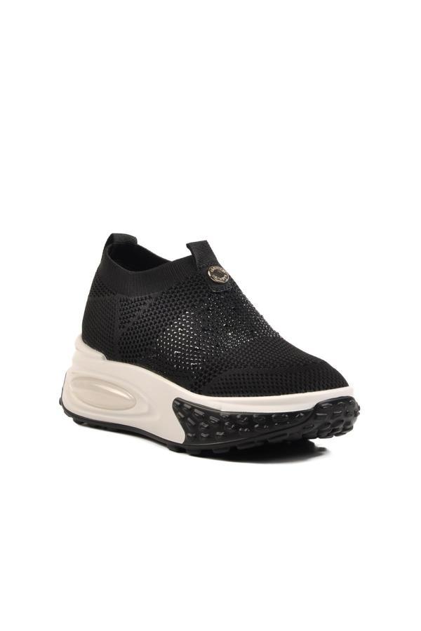 25Y305-4 Z Siyah Kadın Sneaker - Image 1