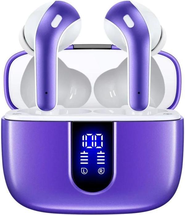 TAGRY True Kablosuz Kulaklık 60H Phantom Purple M - Image 1